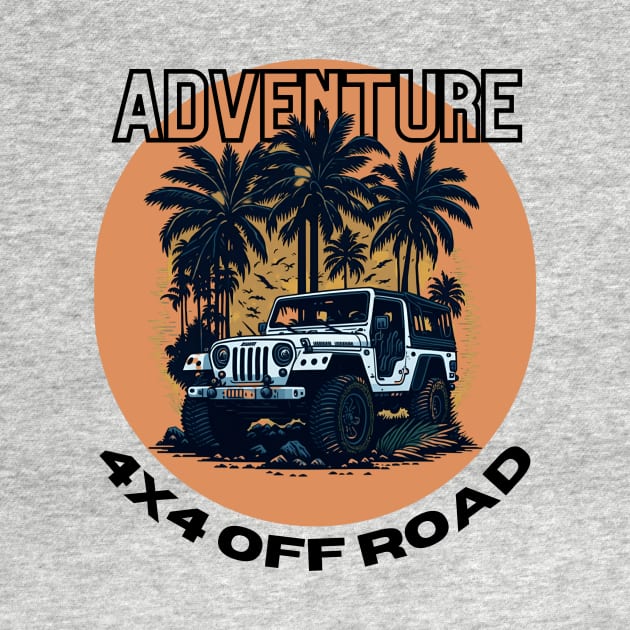 4x4 off-road Adventure by D.W.P Apparel